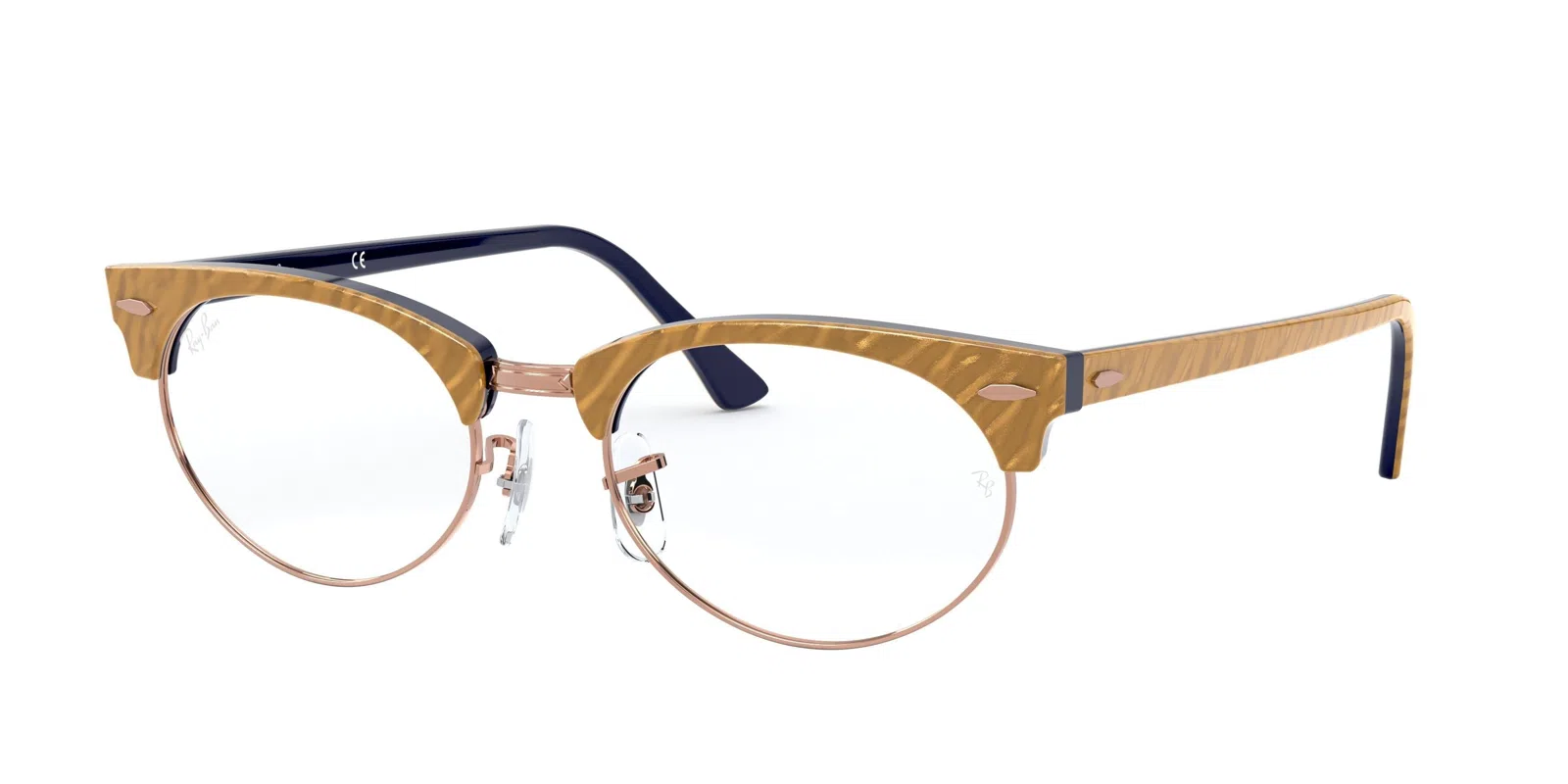 Ray-Ban Clubmaster Oval 3946V Eyeglasses - view 2